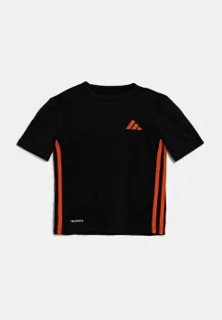 adidas Performance tricou copii culoarea negru, cu imprimeu, JJ1156 imagine