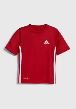 adidas Performance tricou copii culoarea rosu, cu imprimeu imagine