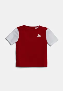 adidas Performance tricou copii culoarea rosu, cu imprimeu, DP3215 imagine