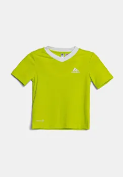 adidas Performance tricou copii culoarea verde, cu imprimeu, HC5079 imagine