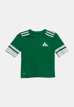 adidas Performance tricou copii culoarea verde, cu imprimeu, JN7486 imagine
