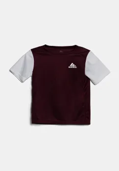 adidas Performance tricou copii culoarea violet, cu imprimeu, DP3224 imagine
