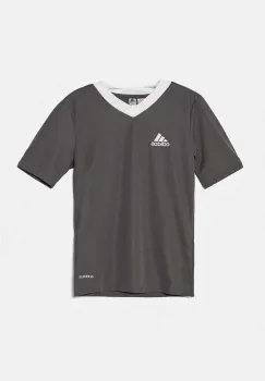 adidas Performance tricou copii ENT22SY culoarea gri, neted, H57499 imagine