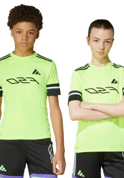 adidas Performance tricou copii F50 culoarea verde, cu imprimeu, KA7172 imagine