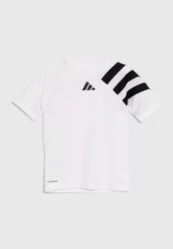 adidas Performance tricou copii FORTORE23 JSY Y culoarea alb, modelator, IK5742 imagine