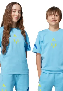 adidas Performance tricou copii MESSI cu imprimeu, KB2123 imagine