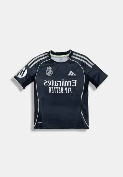 adidas Performance tricou copii REAL MADRID culoarea bleumarin, cu imprimeu, JP3947 imagine