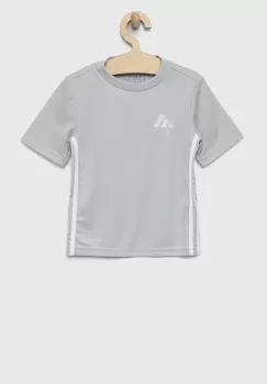 adidas Performance tricou copii TABELA 23 JSY culoarea gri, cu imprimeu imagine