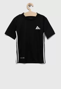 adidas Performance tricou copii TABELA 23 JSY Y culoarea negru, modelator imagine