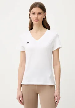 adidas Performance tricou de antrenament culoarea bej, KB9595 imagine