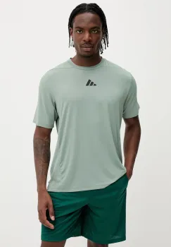 adidas Performance tricou de antrenament Designed for Training culoarea verde, uni, JI8187 imagine