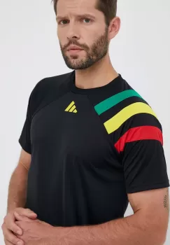 adidas Performance tricou de antrenament Fortore 23 culoarea negru, cu imprimeu imagine