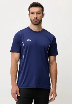 adidas Performance tricou de antrenament INTENSITY culoarea bleumarin, cu imprimeu, JZ8491 imagine