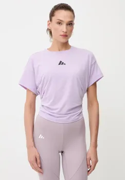 adidas Performance tricou de antrenament Power culoarea violet, JX1191 imagine