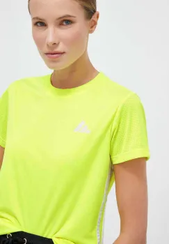 adidas Performance tricou de antrenament Tabela 23 culoarea galben IB4932 imagine