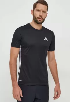adidas Performance tricou de antrenament Tabela 23 culoarea negru, cu imprimeu imagine