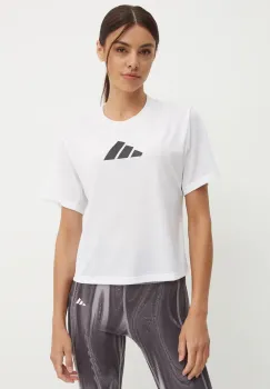 adidas Performance tricou de antrenament Train Essentials culoarea alb, JG8615 imagine