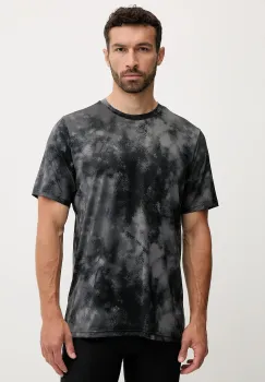 adidas Performance tricou de antrenament WORKOUT ESSENTIALS PLUS culoarea negru, cu imprimeu, JW9707 imagine