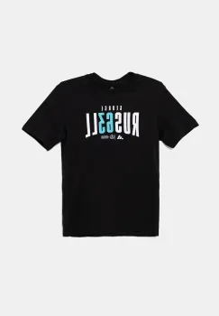 adidas Performance tricou de bumbac pentru copii MERCEDES culoarea negru, cu imprimeu, JZ8908 imagine