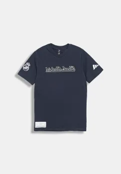 adidas Performance tricou de bumbac pentru copii REAL MADRID culoarea bleumarin, cu imprimeu, JY0999 imagine