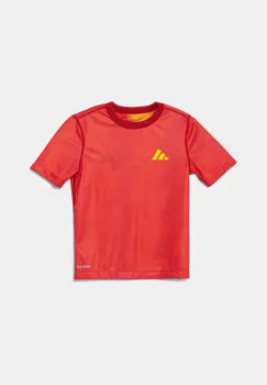 adidas Performance tricou pentru copii cu doua fete culoarea portocaliu, modelator, IN8129 imagine