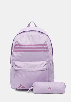 adidas rucsac Classics culoarea violet, mare, cu imprimeu, JZ3322 imagine