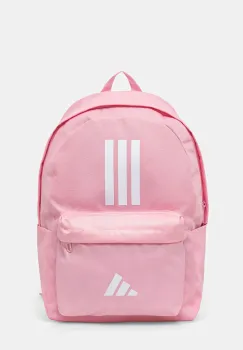adidas rucsac CLSC BARS 3S culoarea roz, mare, cu imprimeu, IS7046 imagine