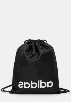 adidas rucsac LINEAR GYMSACK culoarea negru, cu imprimeu, JE8342 imagine