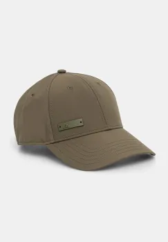 adidas sapca BB CAP LT MET culoarea verde, neted, JF8485 imagine