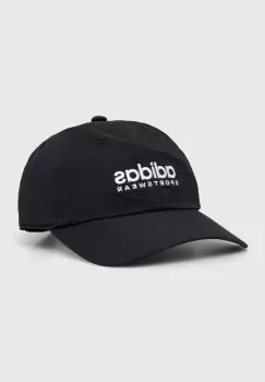 adidas sapca culoarea negru, cu imprimeu imagine