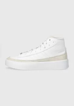adidas tenisi de piele culoarea alb imagine