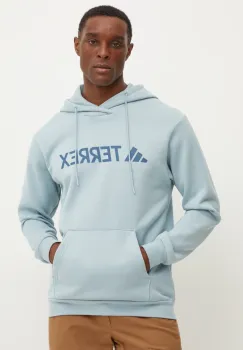 adidas TERREX bluza trening cu gluga, cu imprimeu, JH3277 imagine