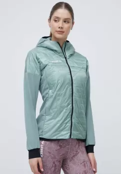 adidas TERREX geaca sport Xperior Varilite Hybrid PrimaLoft culoarea verde, IP1469 imagine