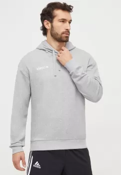adidas TERREX hanorac culoarea gri, cu gluga, melanj imagine