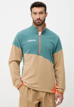 adidas TERREX hanorac in aer liber Multi culoarea verde, cu imprimeu, JM0132 imagine
