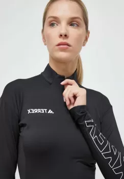 adidas TERREX hanorac Xperior culoarea negru, cu imprimeu imagine