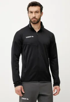 adidas TERREX hanorac Xperior culoarea negru, neted, JE1352 imagine