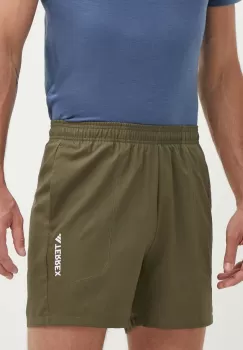 adidas TERREX pantaloni scurti outdoor Multi culoarea verde, IP6865 imagine
