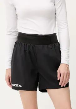 adidas TERREX pantaloni scurti sport Xperior culoarea negru, cu imprimeu, high waist, JF1255 imagine