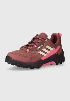 adidas TERREX pantofi AX4 femei, culoarea bordo, IH3522 imagine