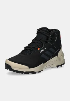 adidas TERREX pantofi AX4 Mid Beta COLD.RDY barbati, culoarea negru, izolat, IG8849 imagine
