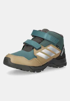 adidas TERREX pantofi copii TERREX SKYCHASER MID GTX culoarea maro, JS2092 imagine