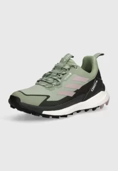 adidas TERREX pantofi Free Hiker 2 Low GTX femei, culoarea verde, IE5100 imagine