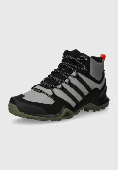 adidas TERREX pantofi Swift R2 Mid GTX barbati, culoarea gri, IH2602 imagine