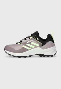 adidas TERREX pantofi Swift R3 GTX femei, culoarea violet imagine