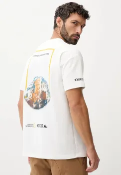 adidas TERREX tricou culoarea alb, cu imprimeu, KC5417 imagine
