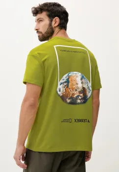 adidas TERREX tricou sport culoarea verde, cu imprimeu, KC2351 imagine