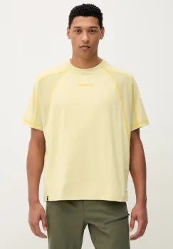 adidas TERREX tricou sport x National Geographic culoarea galben, cu imprimeu, JD5961 imagine