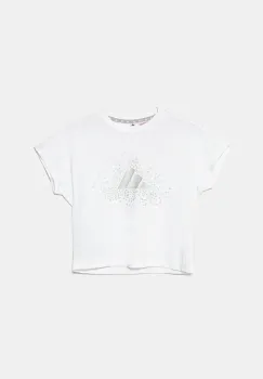 adidas tricou copii culoarea alb, JC7448 imagine
