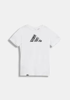 adidas tricou copii culoarea alb, JV5195 imagine